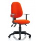 Eclipse Bespoke 3 Lever Fabric Operator Chair